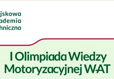 I Olimpiada Wiedzy Motoryzacyjnej WAT